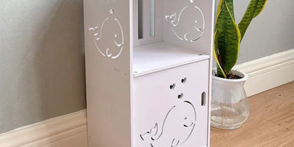 Home Storage Cabinet Nightstand with Drawer and Shelf for Bedroom Living Room