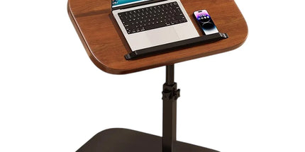 Adjustable Height Coffee Table Nightstand Sturdy Easy to Clean for Home Bedroom
