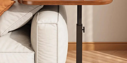Adjustable Height Coffee Table Nightstand Sturdy Easy to Clean for Home Bedroom