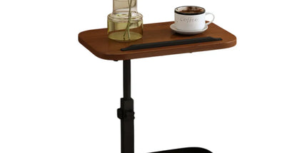 Adjustable Height Coffee Table Nightstand Sturdy Easy to Clean for Home Bedroom