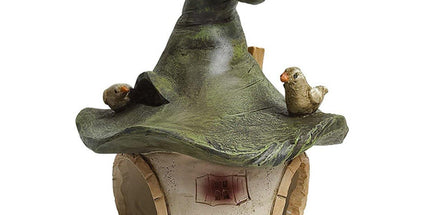 Cartoon Hanging Birdhouse Cozy Nest Resin Garden Outdoor Tree Patio Decor