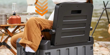 Folding Storage Box Large Capacity Organizer Collapsible Container for Home Use