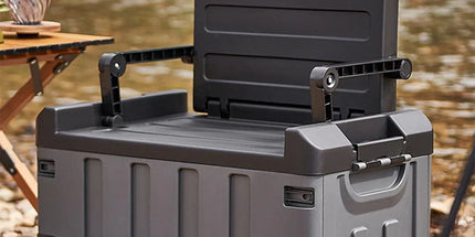 Folding Storage Box Large Capacity Organizer Collapsible Container for Home Use