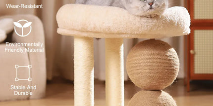 Cat Climbing Frame Bed Multi Functional Stand Cat Tree Condo Furniture for Cats
