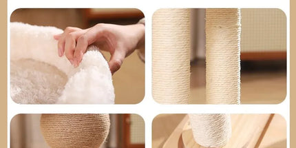 Cat Climbing Frame Bed Multi Functional Stand Cat Tree Condo Furniture for Cats