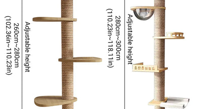 Cat Toy Cat Climbing Frame Floor Standing Multi Functional Cat Tree Pet Furniture - Simple Cat Tree