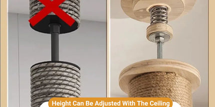 Cat Toy Cat Climbing Frame Floor Standing Multi Functional Cat Tree Pet Furniture - Cat Tree with Bowl