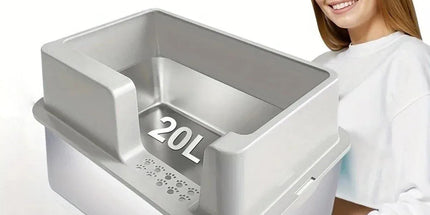 5-Piece Grey Cat Litter Box Set Tyack eCommerce Solutions