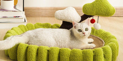 Durable Cat Scratching Bowl Mat Scratch Post Tree Cat Toy for Long-lasting Fun