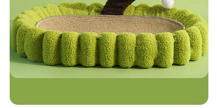Durable Cat Scratching Bowl Mat Scratch Post Tree Cat Toy for Long-lasting Fun