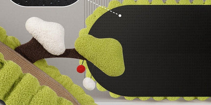 Durable Cat Scratching Bowl Mat Scratch Post Tree Cat Toy for Long-lasting Fun
