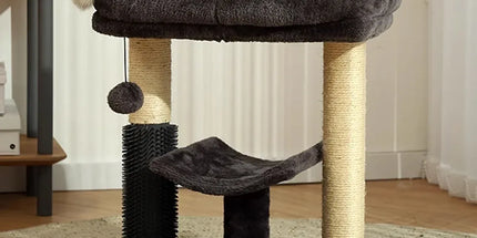 Cat Tree Scratching Post Claw Board Litter Crawler One Pet Toy For Indoor Cats
