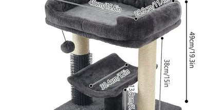 Cat Tree Scratching Post Claw Board Litter Crawler One Pet Toy For Indoor Cats