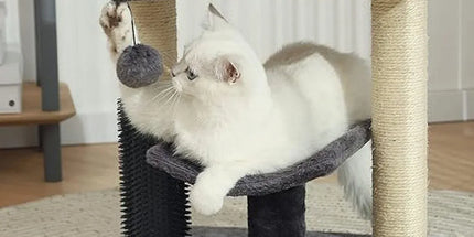 Cat Tree Scratching Post Claw Board Litter Crawler One Pet Toy For Indoor Cats