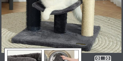 Cat Tree Scratching Post Claw Board Litter Crawler One Pet Toy For Indoor Cats