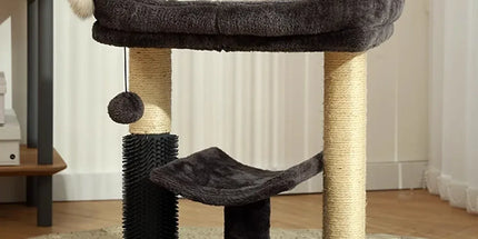 Cat Tree Scratching Post Claw Board Litter Crawler One Pet Toy For Indoor Cats