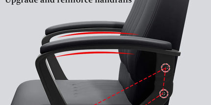 Swivel Office Chair Adjustable Height Padded Seat Computer Chair With Wheels