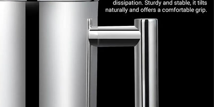French Press Coffee Pot 600ml 304 Stainless Steel for Home Office Tea Coffee
