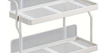 2 Tier Shelf Kitchen Storage Rack Organizer for Home and Countertop Organization