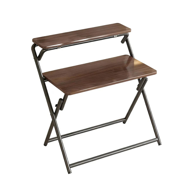 Portable Folding Desk Table X-Shaped Stable for Home Office Study