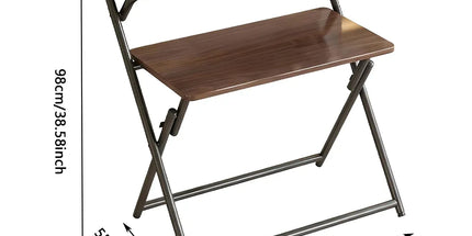 Portable Folding Desk Table X-Shaped Stable for Home Office Study