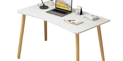 Rectangular Desktop Computer Desk Office Table Sturdy Space-Saving Home Office