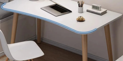 Rectangular Desktop Computer Desk Office Table Sturdy Space-Saving Home Office