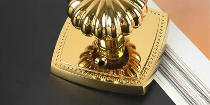 Pumpkin Door Lock Brass Invisible Bedroom Door Lock Indoor Privacy Security Lock
