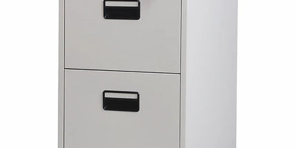 2 Drawer Lockable Steel File Cabinet Office Storage Document Organiser Secure Tyack eCommerce Solutions