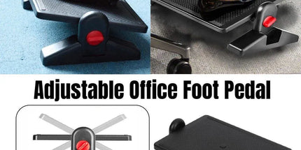 Ergonomic Footrest Stool for Office Foot Pedal Massage Footboard Home