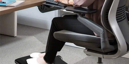 Ergonomic Footrest Stool for Office Foot Pedal Massage Footboard Home