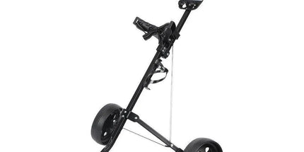 Foldable Aluminum Golf Push Pull Trolley Cart Lightweight Buggy for Easy Transport