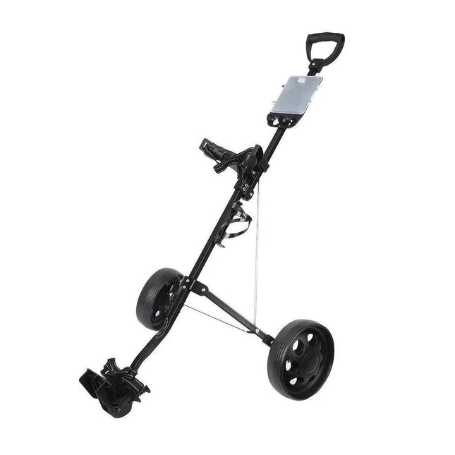 Foldable Aluminum Golf Push Pull Trolley Cart Lightweight Buggy for Easy Transport
