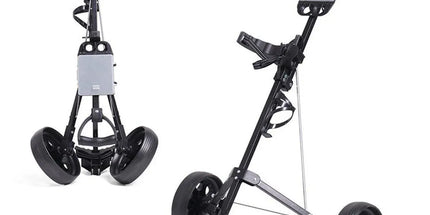 Foldable Aluminum Golf Push Pull Trolley Cart Lightweight Buggy for Easy Transport