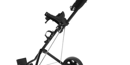 Foldable Aluminum Golf Push Pull Trolley Cart Lightweight Buggy for Easy Transport