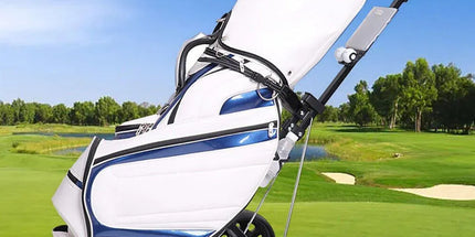 Foldable Aluminum Golf Push Pull Trolley Cart Lightweight Buggy for Easy Transport