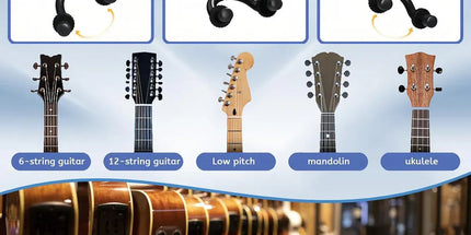 5 Hangers Guitar Wall Stand with Adjustable Aluminium Alloy Rail Black Tyack eCommerce Solutions