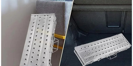 Folding Scaffolding Platform Galvanized Steel Pipe 150kg Load-Bearing Adjustable