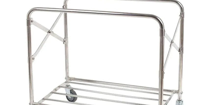 Multi Functional Hand Pushed Cloth Cleaning Service Cart Hotel Guesthouse Rooms