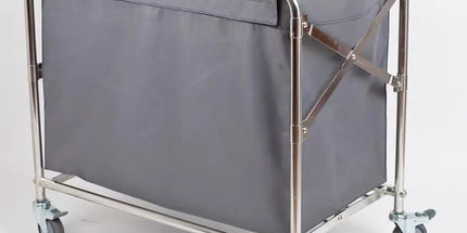 Multi Functional Hand Pushed Cloth Cleaning Service Cart Hotel Guesthouse Rooms