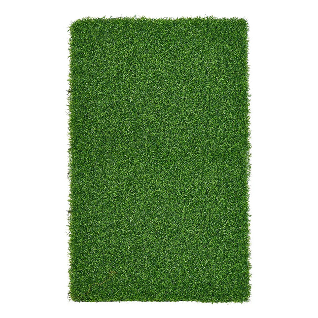 Artificial Synthetic Grass Lawn Realistic Fake Turf Garden Outdoor Decor Set - 1cm