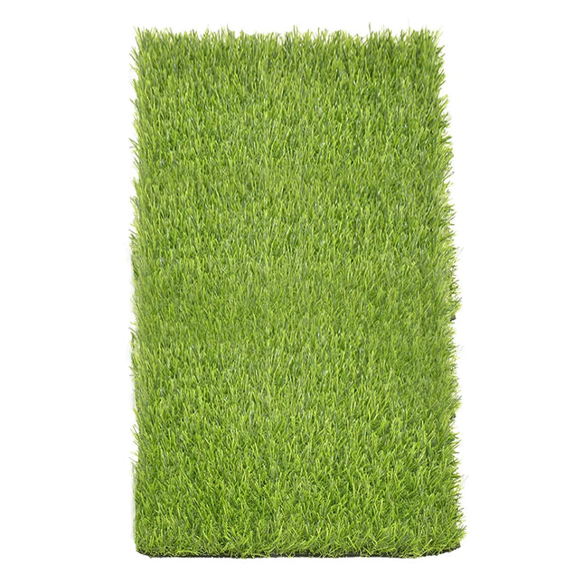 Artificial Synthetic Grass Lawn Realistic Fake Turf Garden Outdoor Decor Set - 2cm