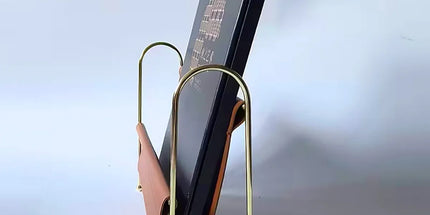 Minimalist Metal Magazine Rack Easy to Use Durable for Home Office Living Room