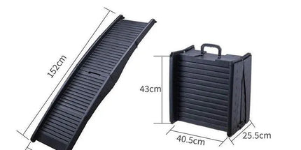 Dog Ramp Pet Car Suv Travel Stair Step Foldable Portable Lightweight Ladder