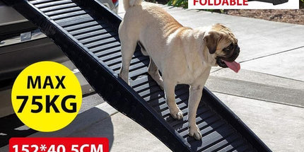 Dog Ramp Pet Car Suv Travel Stair Step Foldable Portable Lightweight Ladder