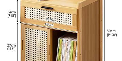Small Bedroom Nightstand Storage Cabinet Sideboard Cabinet for Home Organization