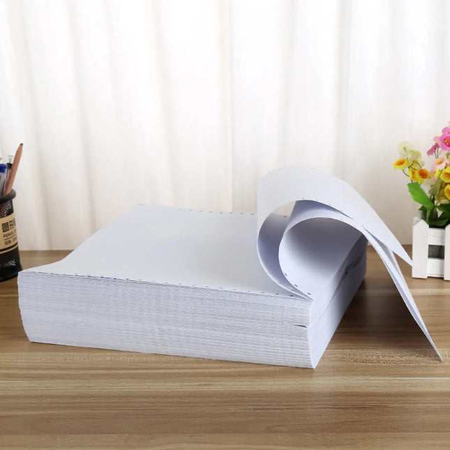 2000Pages Dot Matrix Printer Paper 381x279mm Clear Colour Rendering for Computer