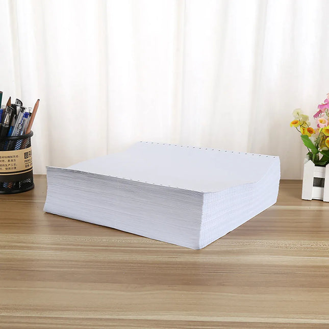 2000Pages Dot Matrix Printer Paper 381x279mm Clear Colour Rendering for Computer