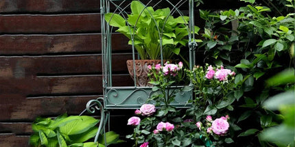 Iron Balcony Plant Stand Floor Rack Metal Garden Display Shelf Garden Decoration Tyack eCommerce Solutions