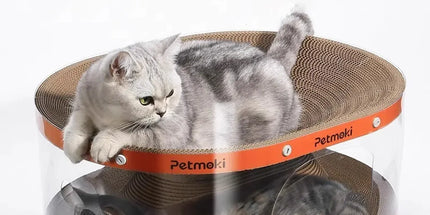 Cat Scratch Board Tunnel Bed Multifunctional Toy Passage For Indoor Rest Play